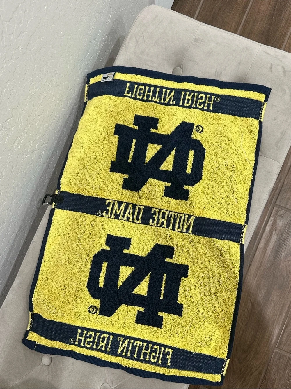 Notre Dame Fightin Irish Golf Towel